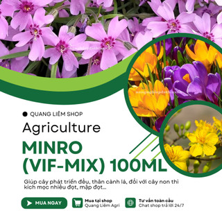 Bánh dầu Minro (Vif-Mix) - Chai 100ml, 250ml - Tốt cho mọi giai đoạn sinh trưởng