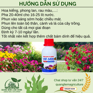 Bánh dầu Minro (Vif-Mix) - Chai 100ml, 250ml - Tốt cho mọi giai đoạn sinh trưởng
