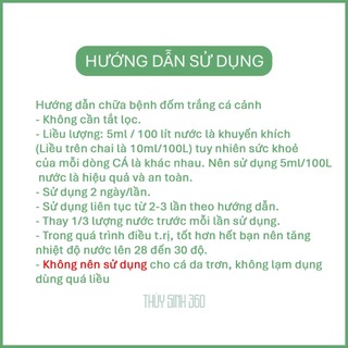 Biozym White Spot - Xử Lý Đốm Trắng Cho Cá Cảnh Hiệu Quả