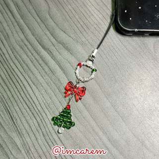 Móc Khóa Giáng Sinh 𝐋𝐢𝐭𝐭𝐥𝐞 𝐂𝐮𝐭𝐞𝐧𝐞𝐬𝐬 - Dây Treo Điện Thoại Quà Tặng Noel Handmade by Carem