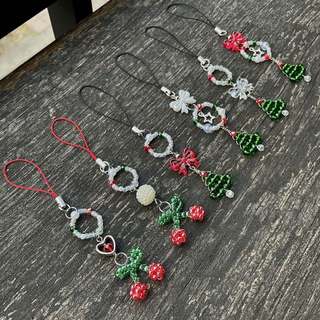 Móc Khóa Giáng Sinh 𝐋𝐢𝐭𝐭𝐥𝐞 𝐂𝐮𝐭𝐞𝐧𝐞𝐬𝐬 - Dây Treo Điện Thoại Quà Tặng Noel Handmade by Carem