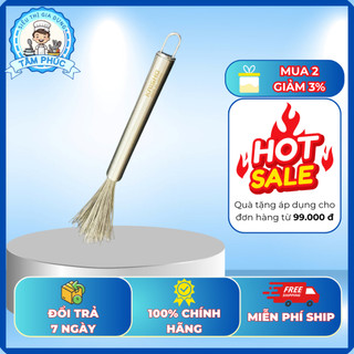 Chổi Cọ Rửa Xoong Nồi Nhật Bản – Tiện Lợi, Cao Cấp, Inox 304 Không Gỉ Sét!