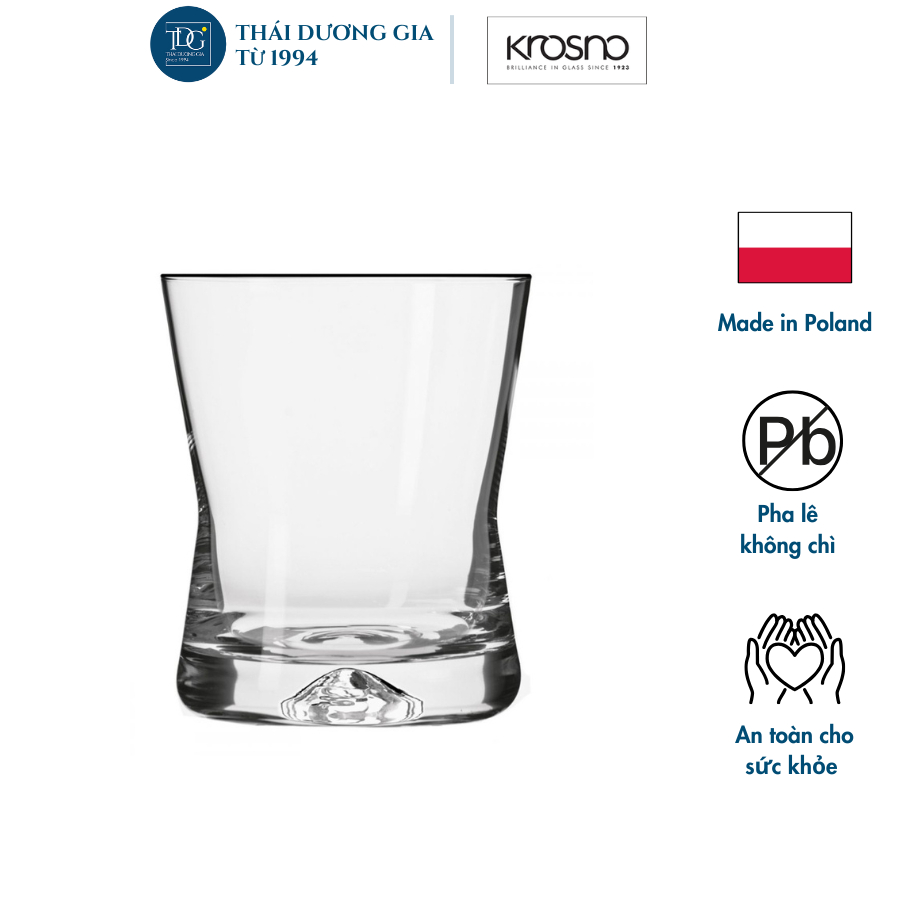 Bộ 6 cốc rượu mạnh 290ml Ba Lan Krosno X-line-87428