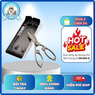 Kéo Cắt Gà, Thịt Cá Đa Năng Đức Chính Hãng – Thép 5Cr15 Cao Cấp, Sắc Bén và Bền Bỉ! KÉO XỊN