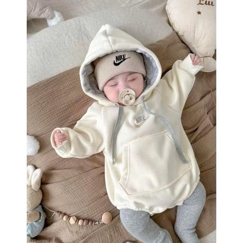 (HÀNG CÓ SẴN) Suit hoddie hàng qccc nỉ bông ấm áp chất đẹp chuẩn form cho bé trai bé gái