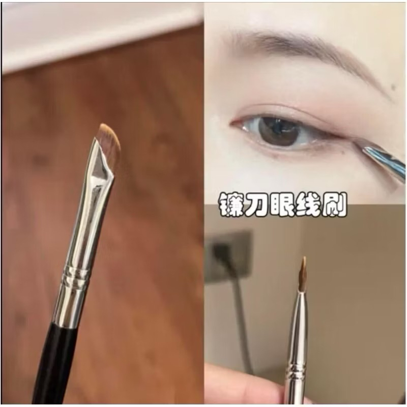 Cọ tém mày đa năng đầu vạt xéo bo tròn, dùng cho rất nhiều mục đích trang điểm
