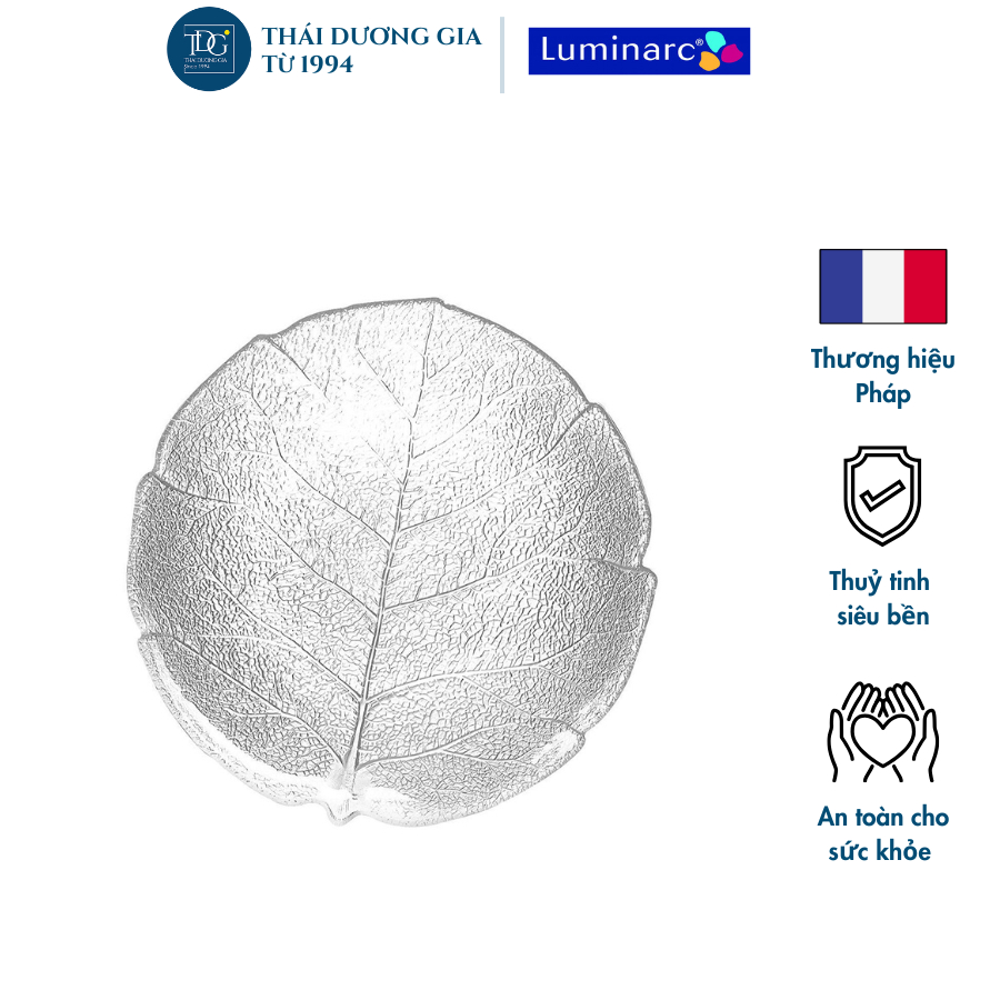 Đĩa ăn to 27cm Thủy Tinh Luminarc – Aspen-64517