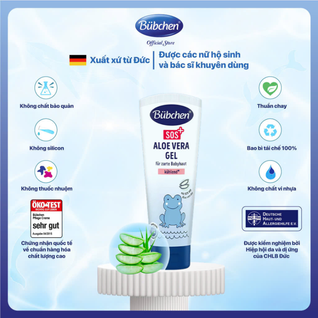 Gel L Hi SOS Aloe Vera Lm Mt & Du Da 75ml Bbchen Official Store |  Shopee Vit Nam