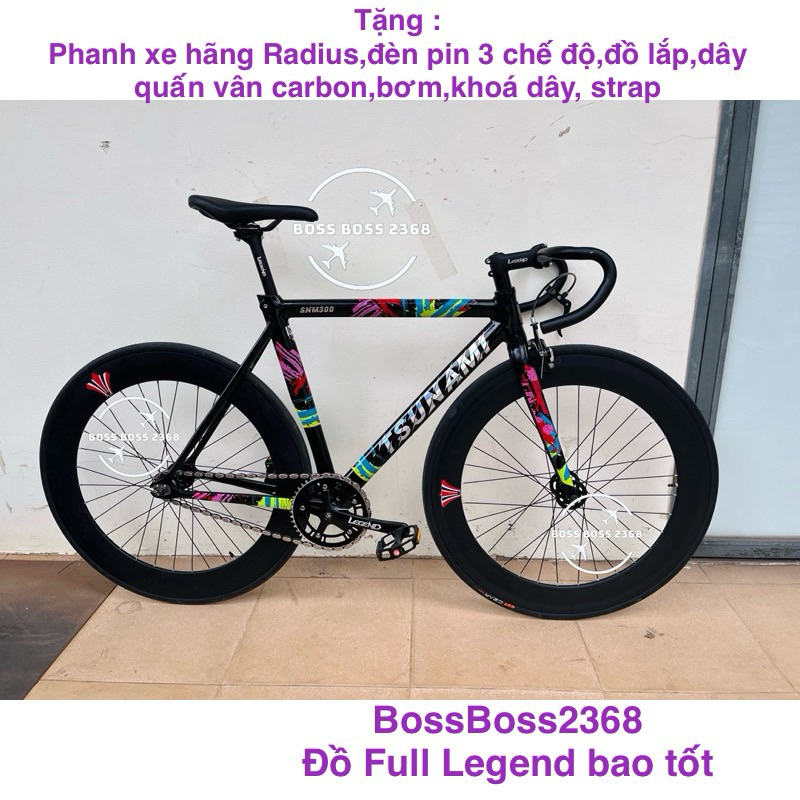 xe Tsunami snm300 chính hãng full legend: Real ( tặng nhiều đồ ...