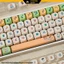 Keycap MOA pbt Shin Bút Chì Shinosuke in dyesub không mờ họa tiết, nút keycaps bàn phím cơ