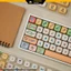Keycap MOA pbt Shin Bút Chì Shinosuke in dyesub không mờ họa tiết, nút keycaps bàn phím cơ