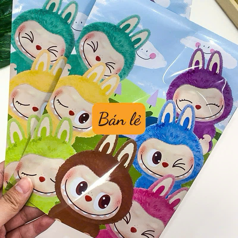 BÁN LẺ: chỉ 10 cái túi MÙ RỖNG 15x21cm MẪU LABUBU | Shopee Việt Nam