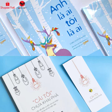 Sách - Combo sách tâm lý học - Anh là ai Tôi là ai; Cái tôi chưa khai phá - Bách việt