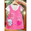 Set yếm kaki Baby three so hot 2 màu hồng sen và hồng cam, không thể thiếu bé gái