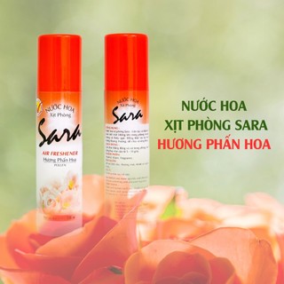 Chai xịt phòng Sara 220ml hương phấn hoa khử mùi thơm lâu đến 5h - SPCa000004