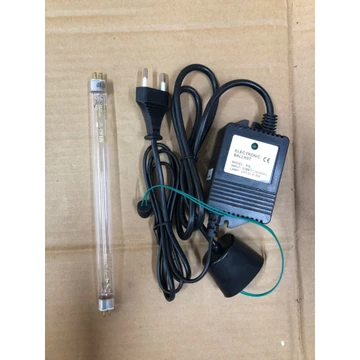 [ Nguồn - Ballas đèn UV - Bóng UV Philip 6W 2 chấu] - Dùng thay thế cho đèn UV Karofi