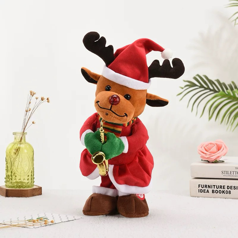 Cây Thông Noel Nhảy Múa Phát Nhạc, Ông Già Noel, Người Tuyết Chú Tuần Lộc Nhảy Múa Phát Nhạc Quà Tặng Giáng Sinh Cho Bé
