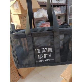 Túi lưới vải live together Chuyên Dụng Đựng Đồ Makeup Đồ Phụ Kiện Làm Tóc Tiện Lợi