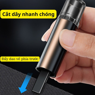 Dụng cụ phá kính ô tô cao cấp (thoát hiểm đa năng). Dụng cụ phá kính xe hơi cao cấp (cứu hộ)