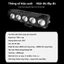 Đèn LED xe máy Đèn LED hai màu Hi / Chùm thấp điểm sáng cho ô tô Xe tải SUV UTV 12V 24VMini Ống kính Đèn pha lái xe