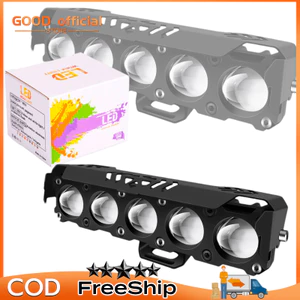 Đèn LED xe máy Đèn LED hai màu Hi / Chùm thấp điểm sáng cho ô tô Xe tải SUV UTV 12V 24VMini Ống kính Đèn pha lái xe