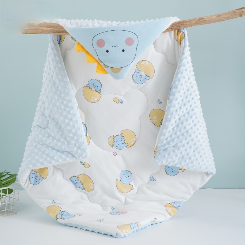 Ủ cotton cho bé ấm áp mềm mịn kích thước 90x90 BNC01