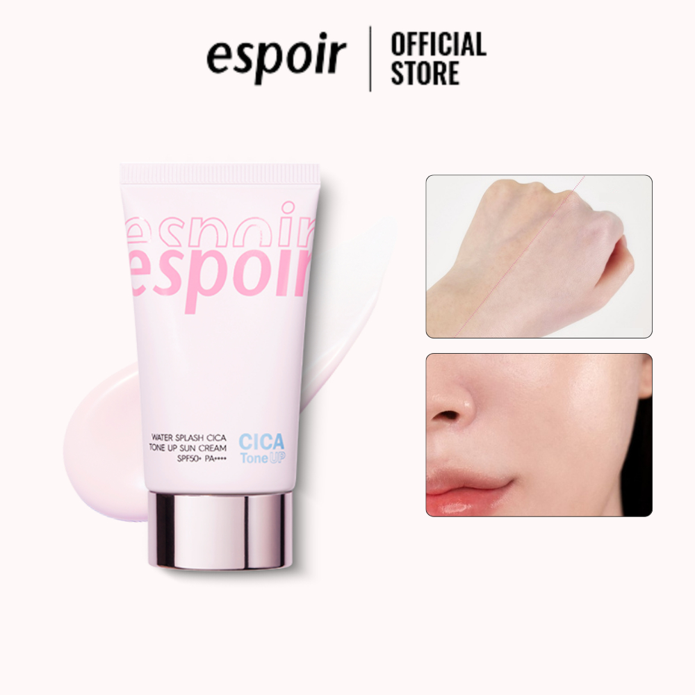 Ảnh Kem Chống Nắng Nâng Tone Espoir Water Splash Cica Tone Up Sun Cream SPF50+ PA++++ 1