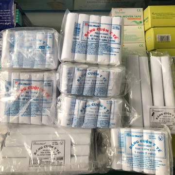 ✅[ĐỦ SIZE] LẺ 01 Băng Gạc Cuộn Y Tế Bảo Thạch, Băng Cuộn Y Tế các size Bảo Thạch bông băng gạc cuộn bảo thạch đủ kích cỡ