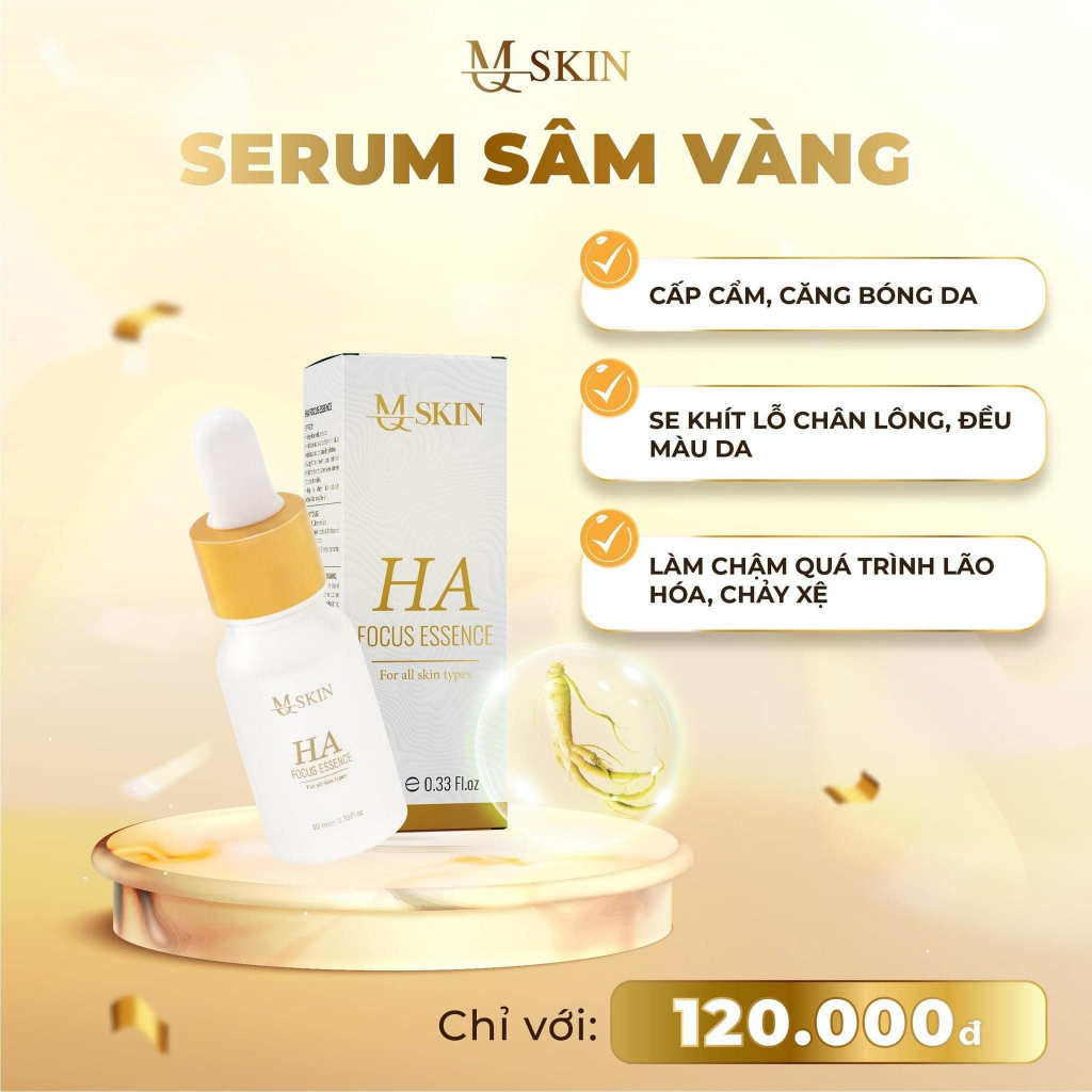 Ảnh Serum Dưỡng Ẩm HA MQ SKIN Phục Hồi Căng Bóng Da, Cấp Ẩm, Ngăn Ngừa Lão Hóa- Mini Size 10ml 2
