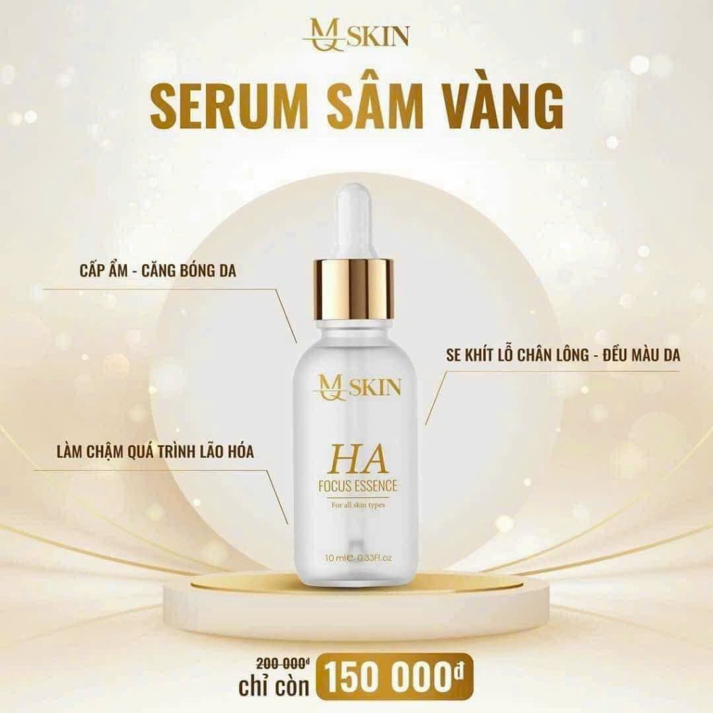 Ảnh Serum Dưỡng Ẩm HA MQ SKIN Phục Hồi Căng Bóng Da, Cấp Ẩm, Ngăn Ngừa Lão Hóa- Mini Size 10ml 3