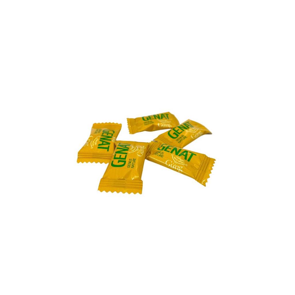 Combo 2 Hộp Kẹo Genat Gừng (Hộp 100 viên) - Genat Snack Ăn Vặt Food Candy kẹo trái cây