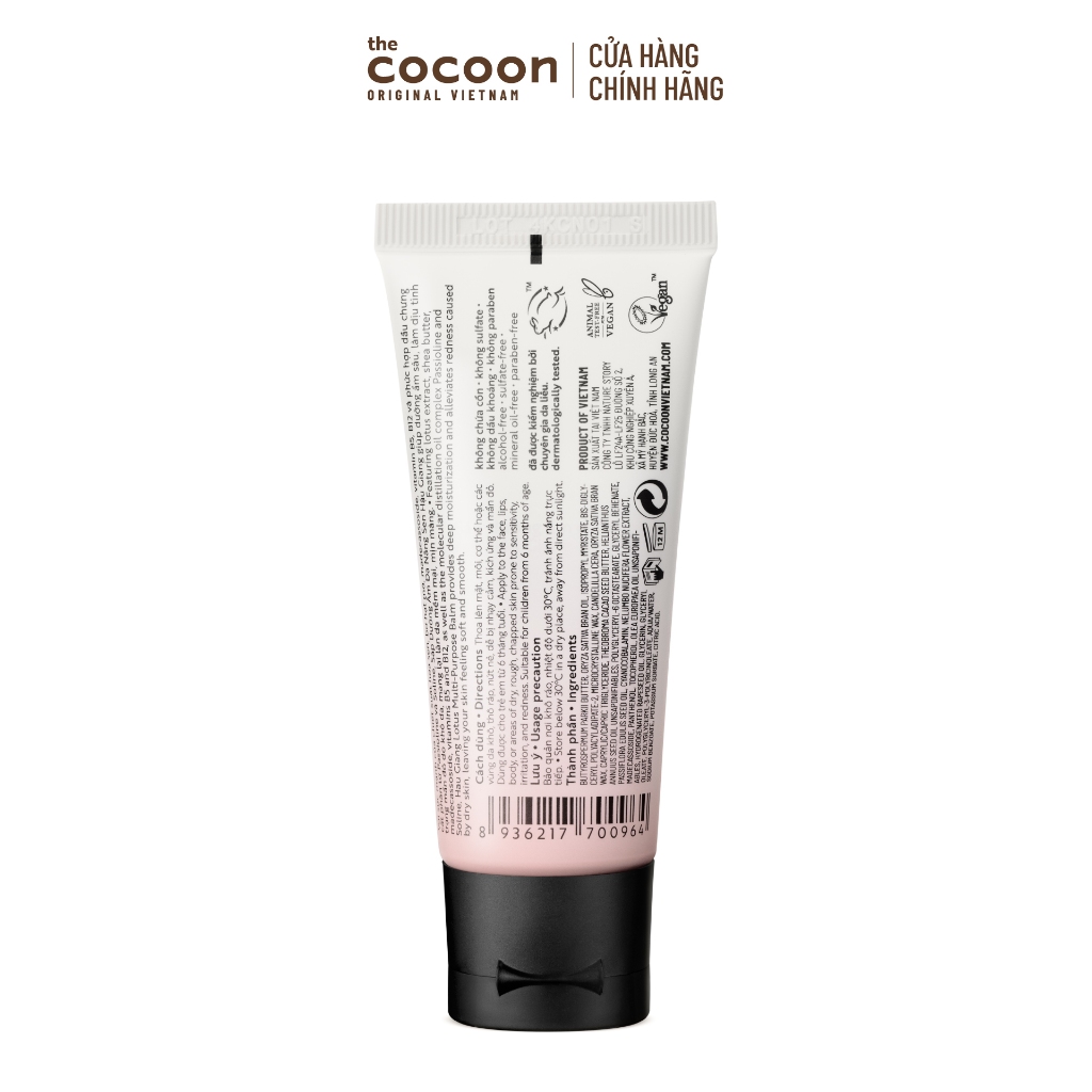 HÀNG TẶNG KHÔNG BÁN - Sáp dưỡng ẩm đa năng sen Hậu Giang Cocoon 30ml
