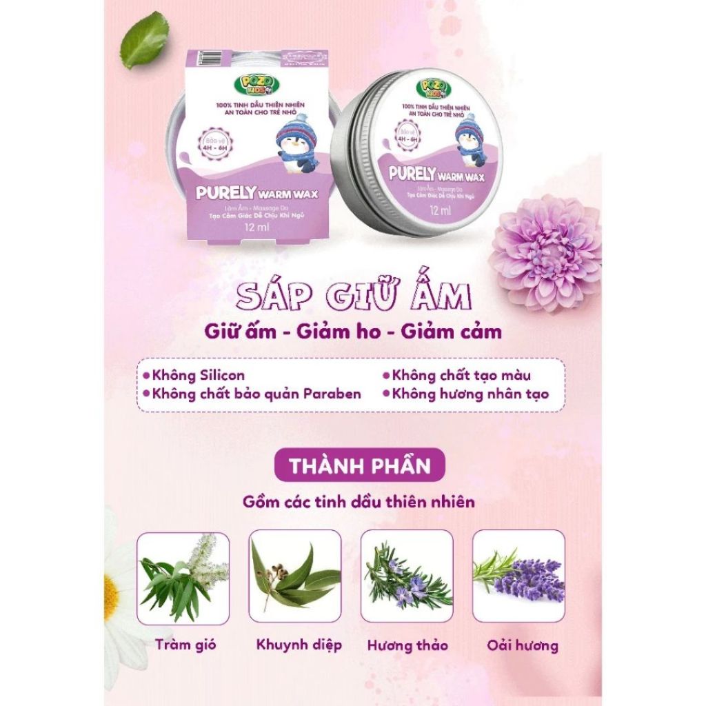 Ảnh Sáp Giữ Ấm Pozo Cho Bé Yêu COMBO 2 HỘP 3