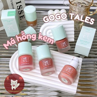 [GOGO TALES] Má Hồng Kem Dạng Lỏng GOGO TALES Nơ, Matte Light Liquid Blush (GT720)