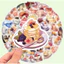 Set 60 Sticker Bánh Trà Chiều Chống Nước Dán Laptop Vali Mũ Bảo Hiểm Sổ Tay
