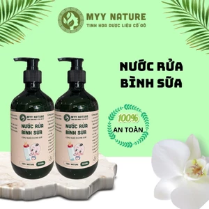 Nước Rửa Bình Sữa Công Nghệ Enzyme Khế MYY NATURE 500ml - Diệt Khuẩn, Khử Mùi An Toàn Cho Bé