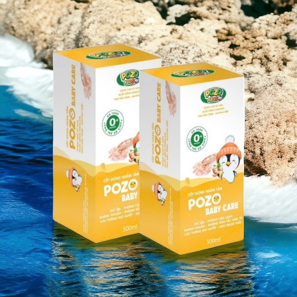 Ảnh Nước Cốt Gừng Pozokid Giữ Ấm Cho Bé COMBO 2 HỘP TIẾT KIỆM 2