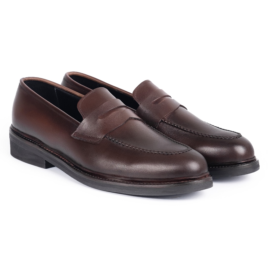 Ảnh Giày Tây Cao Cấp NEWGEN LOAFER - LF01 - Da Bò Ý Lót Trong Da Bò Mộc - Thương hiệu Be Classy 2