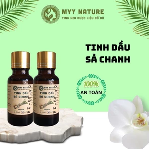 Tinh Dầu Sả Chanh Nguyên Chất 100% Khử Mùi, Diệt Khuẩn, Đuổi côn Trùng, Ngăn Ngừa Cảm Cúm Chai 20ml