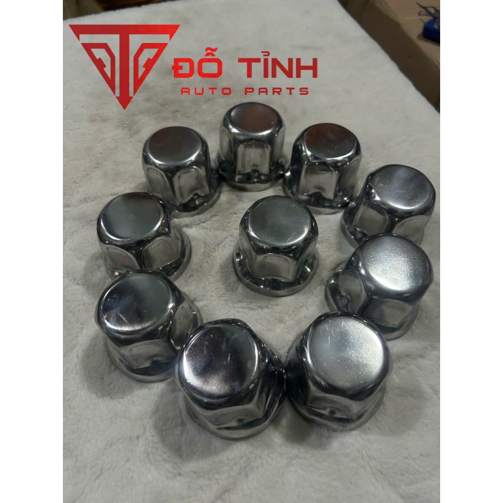 Chụp inox tắc kê xe tải 41 đầu vuông. Bọc inox tắc kê 41 (1 chiếc ...