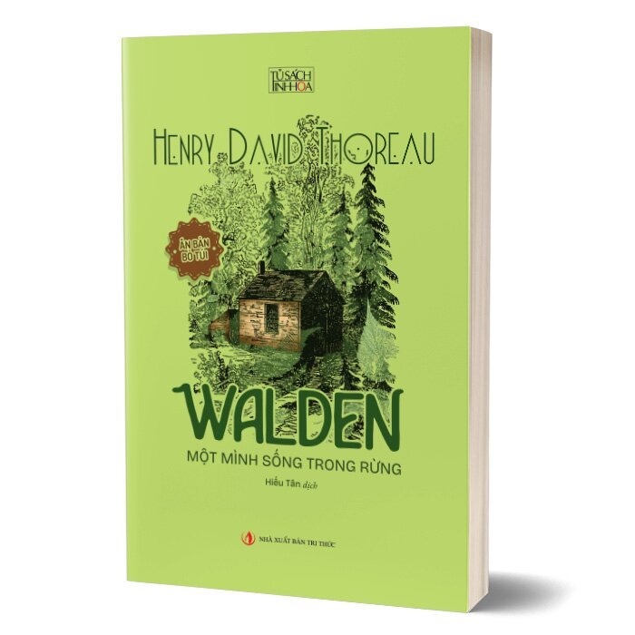 Ảnh Sách - Walden - Một Mình Sống Trong Rừng - Tác giả Henry David Thoreau (Ấn Bản Bỏ Túi) 1