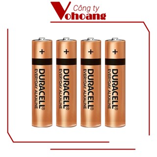 Vỉ 4 pin đũa AAA Duracell Alkaline Everyday chính hãng