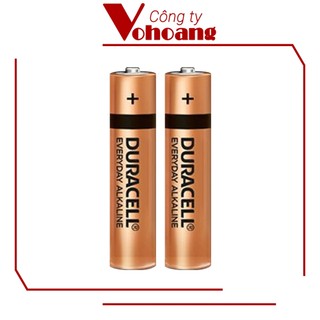 Vỉ 2 viên pin đũa AAA Duracell Alkaline chính hãng công suất cao