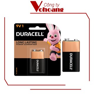 3 viên pin vuông 9V Alkaline Duracell chính hãng
