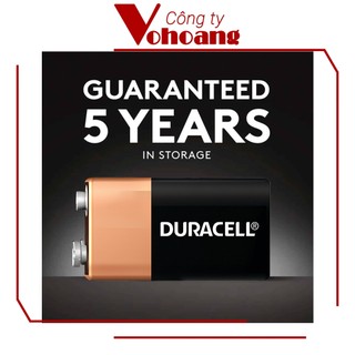 1 viên pin vuông 9V Alkaline Duracell chính hãng