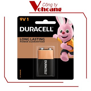 1 viên pin vuông 9V Alkaline Duracell chính hãng