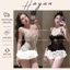 JUM20 Đồ ngủ sexy bodysuit có GỌNG kèm ĐỆM,bộ jumsuit cosplay lingerie ren bèo sang chảnh JUM20