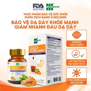 Dung Dịch Nano Curcumin OIC NEW 50ml Giảm Đau Dạ Dày Cải Thiện Tiêu Hóa