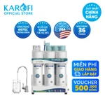 [TẶNG BỘ LÕI] Máy lọc nước để gầm Karofi KAQ-U95 Pro - 10 lõi, Aiotec, RO Mỹ 100GPD, Lắp miễn phí — ảnh 2