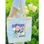 Túi tote vải canvas Flower túi đeo vai đi học đi chơi thời trang hàn quốc đựng vừa A4 kích thước 35x40cm tota1007